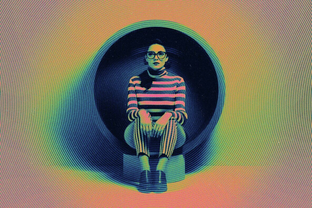 Circular Halftone Motion Photo Effect 3