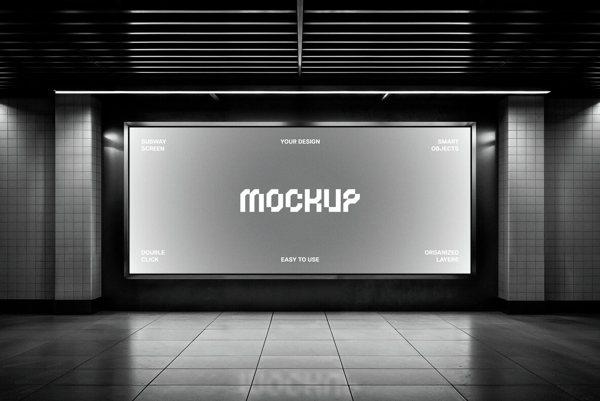 Subway Screen Mockup 4