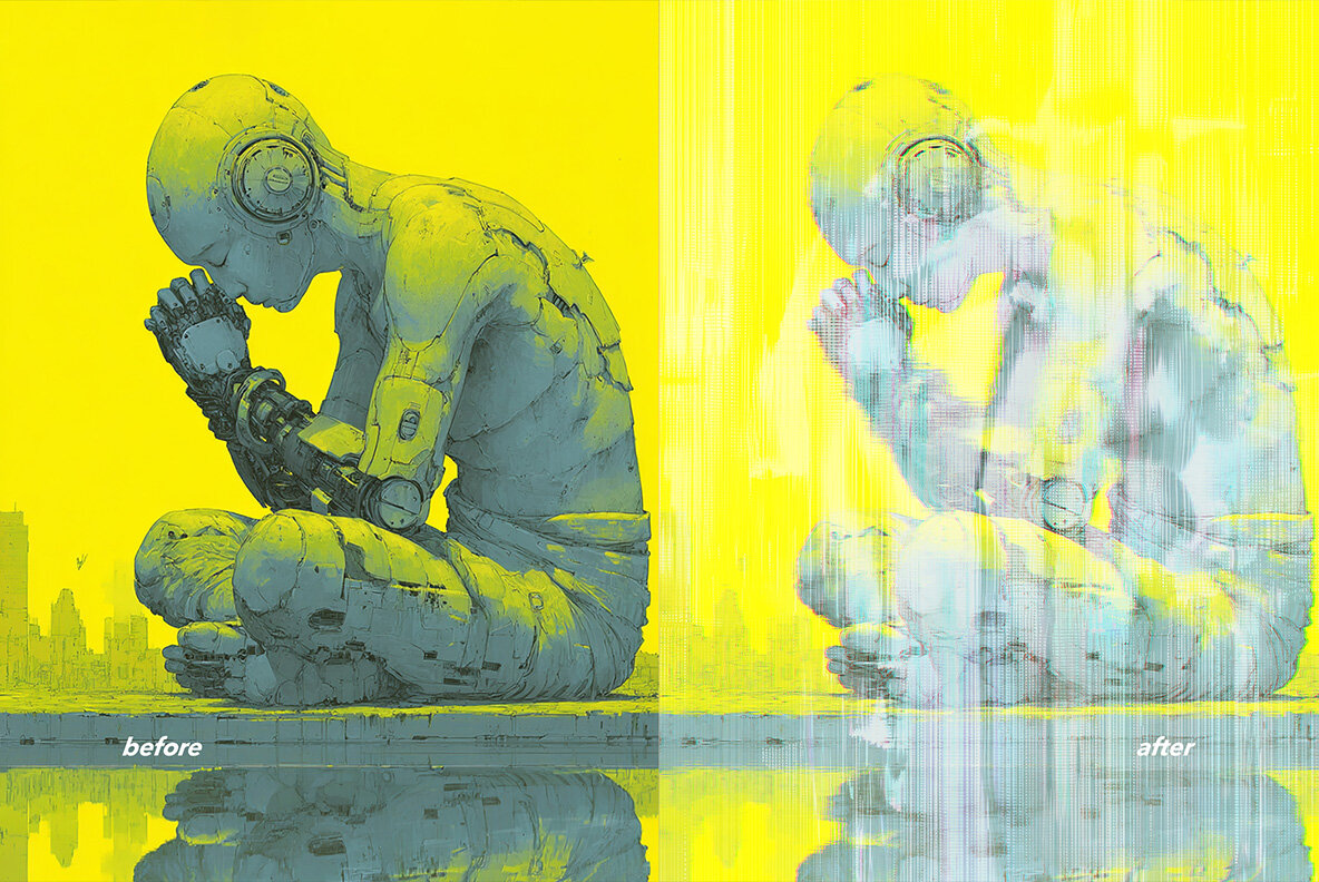 Glitch Distortion Photo Effects 4