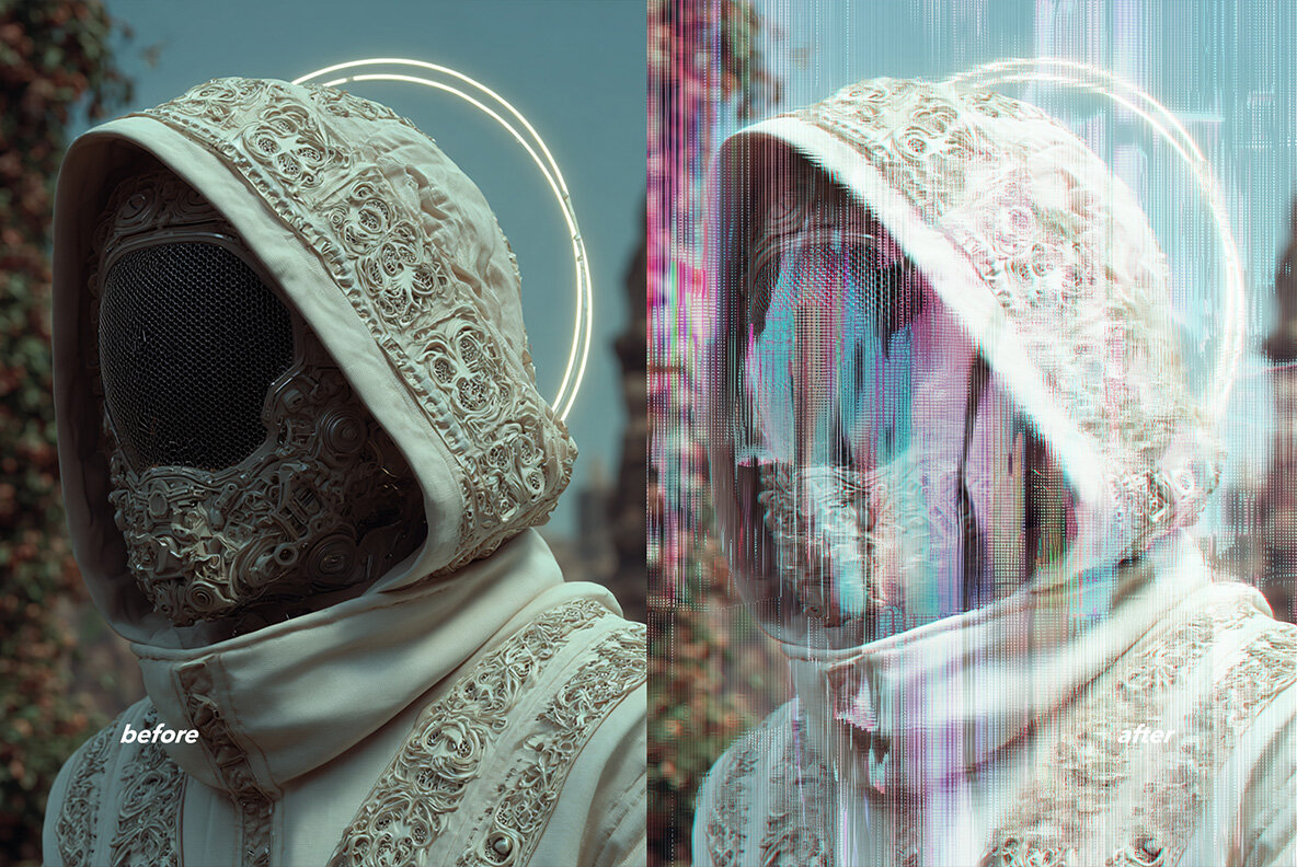 Glitch Distortion Photo Effects 10