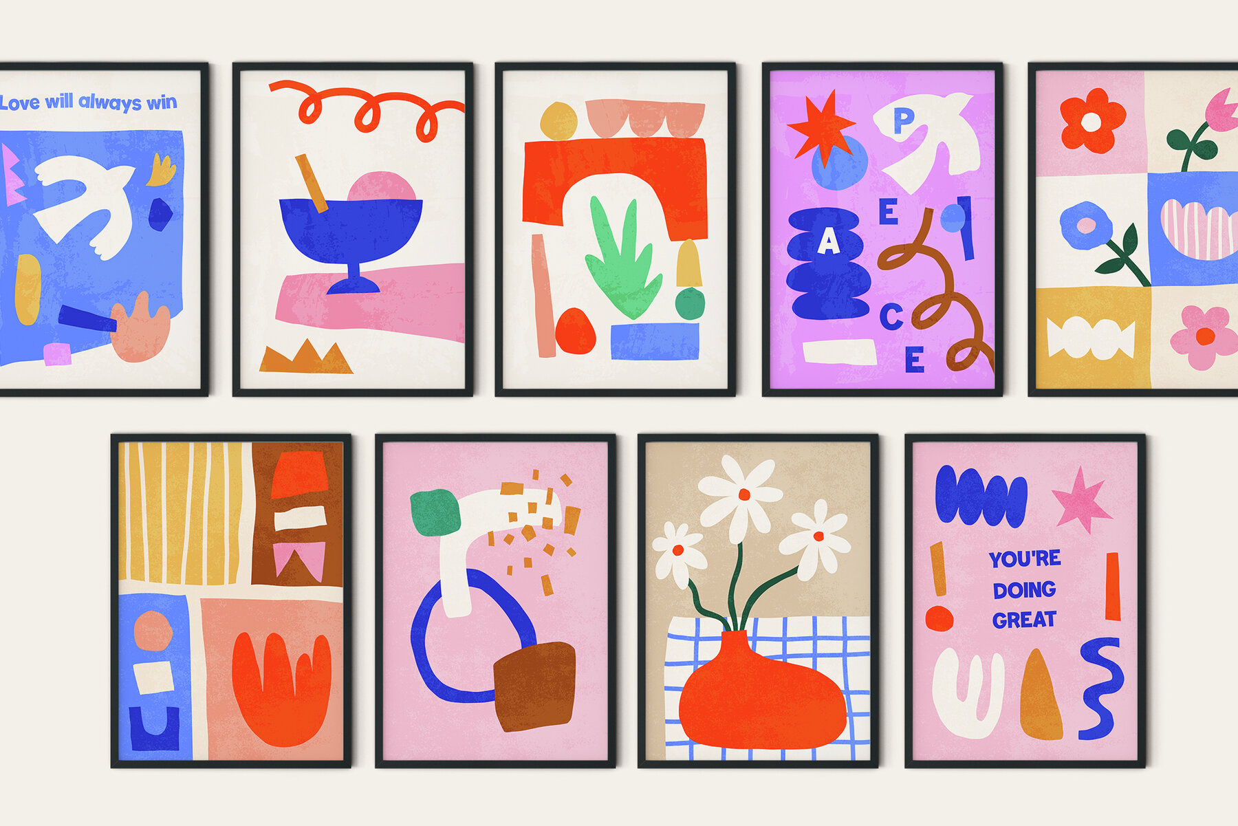 Cutout Vibes Vector Poster Creator 11