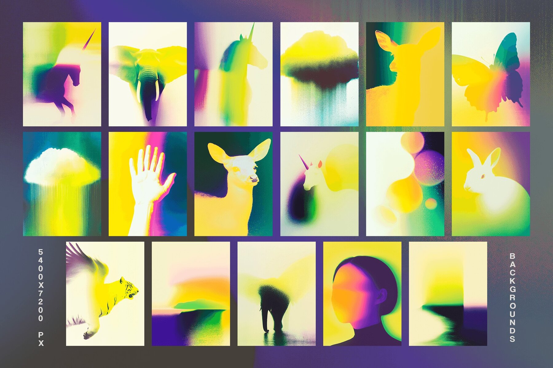 Aura Spiritual Galactic Backgrounds 4