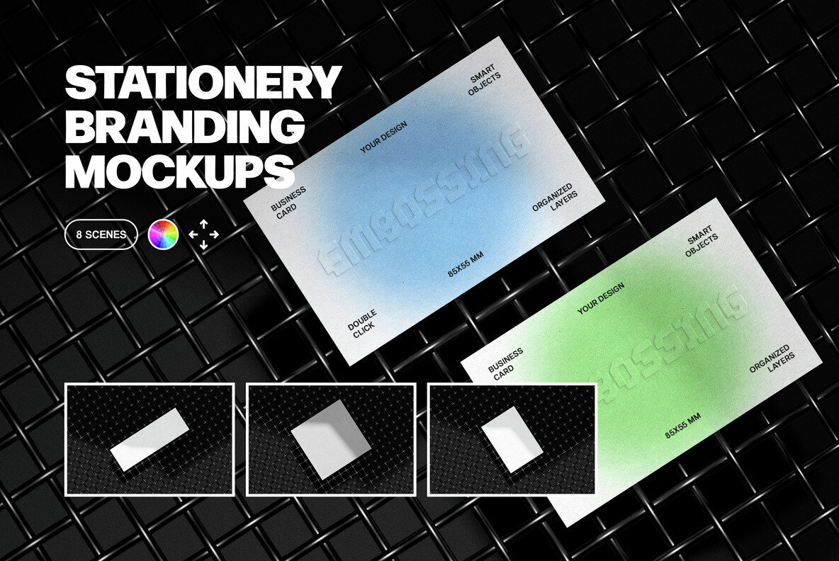 Stationery Branding Mockups 1