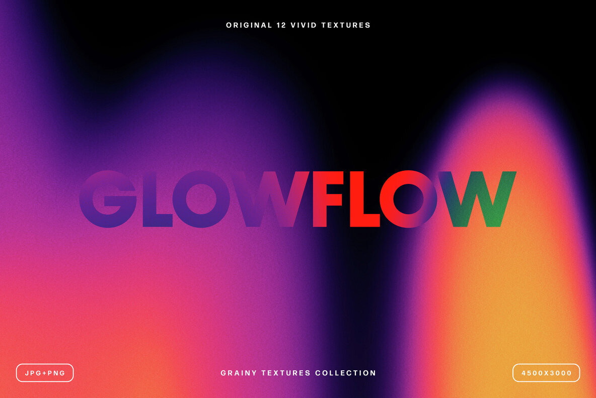 Grainy Gradient Textures Pack 1