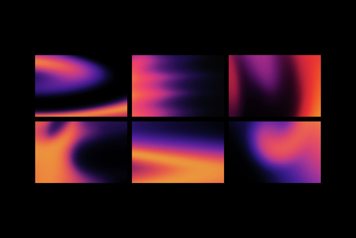 Grainy Gradient Textures Pack 4