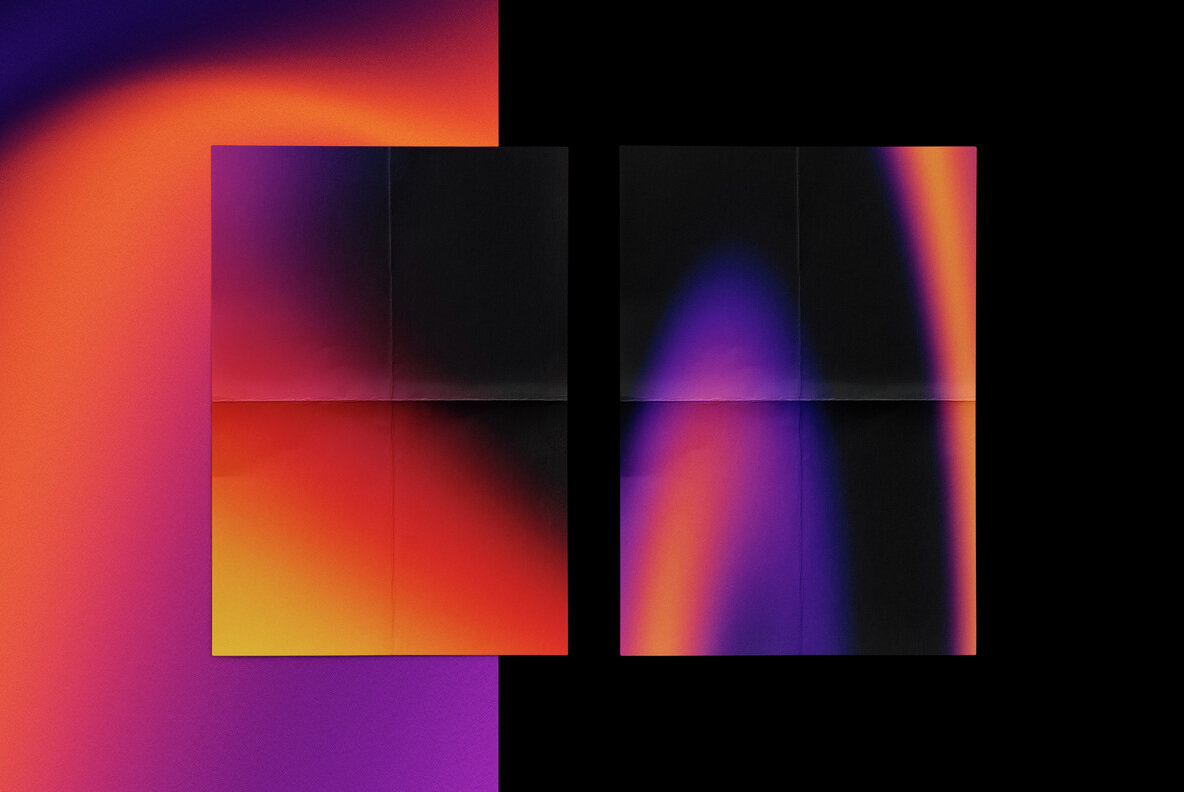 Grainy Gradient Textures Pack 5