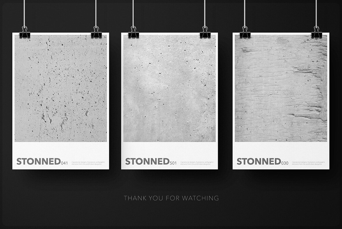 THE HUM Concrete Background Textures 6