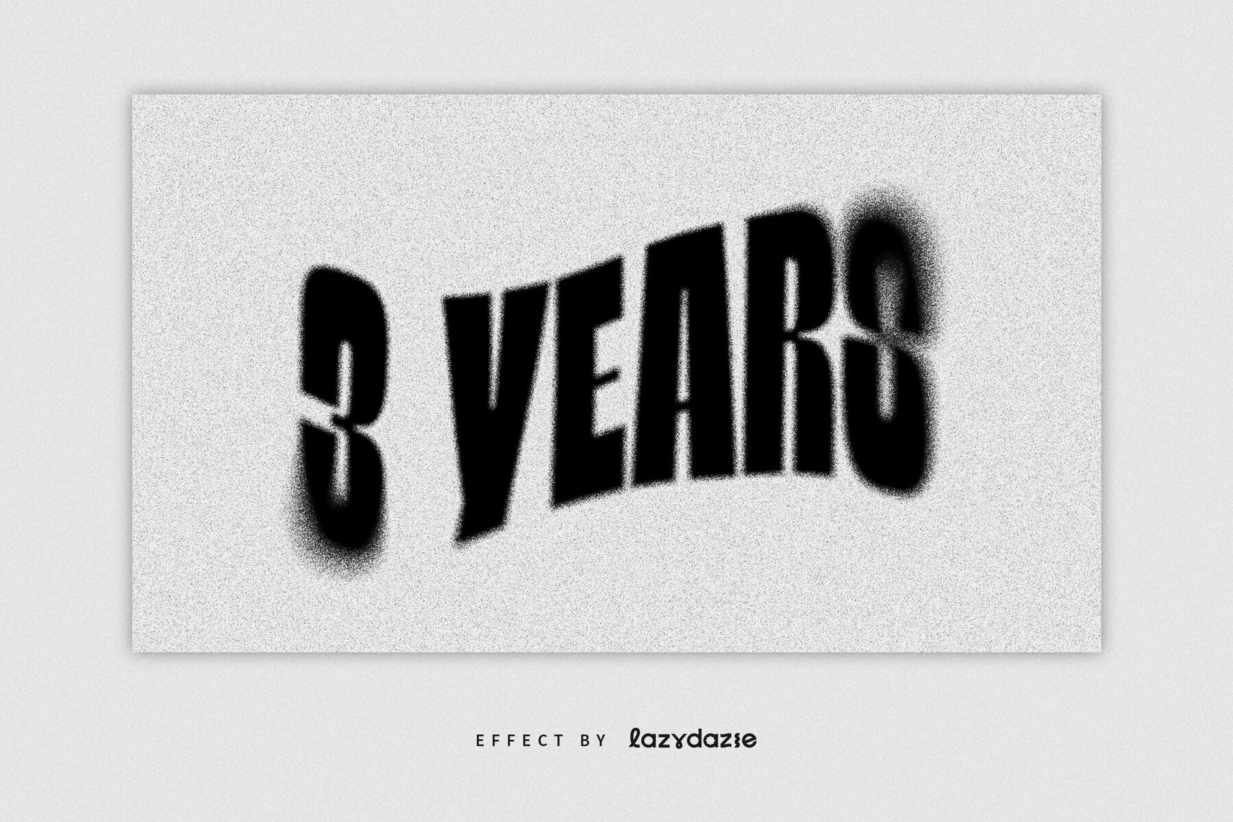 Dissolving Text Effect Mockup 2