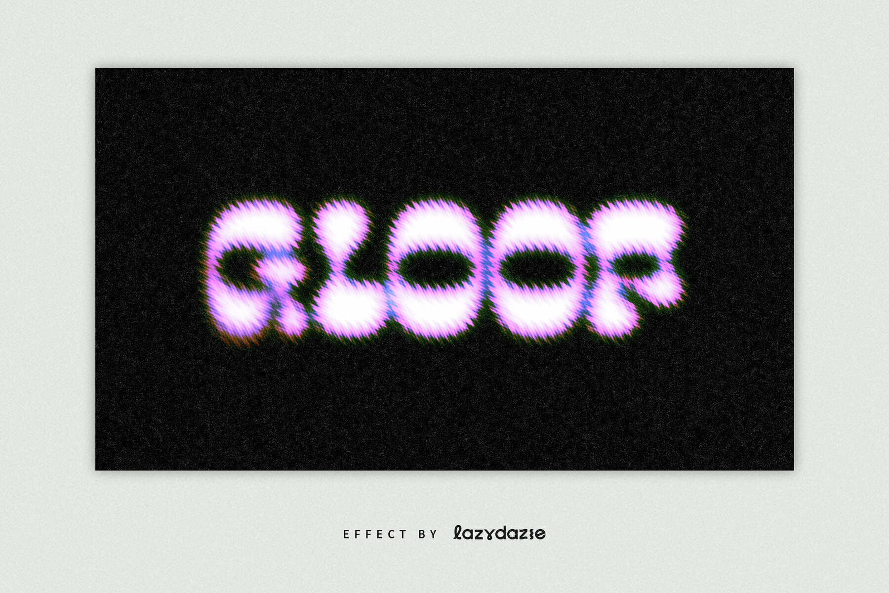 Dissolving Blur Text Effect Mockup 2