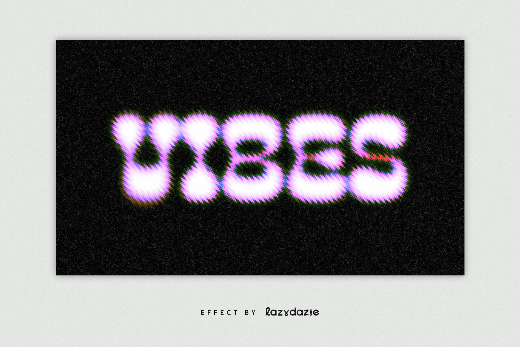 Dissolving Blur Text Effect Mockup 4