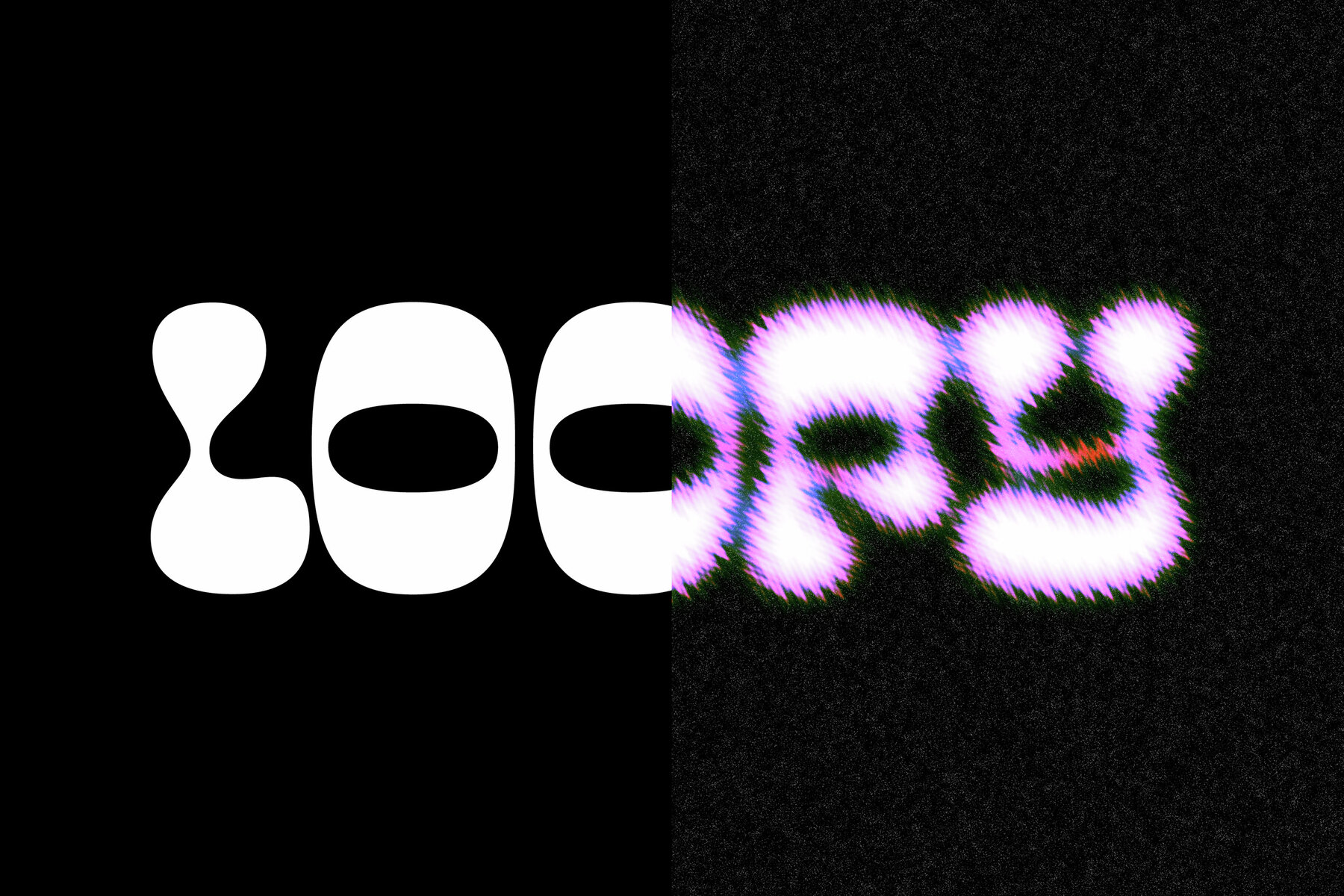 Dissolving Blur Text Effect Mockup 7