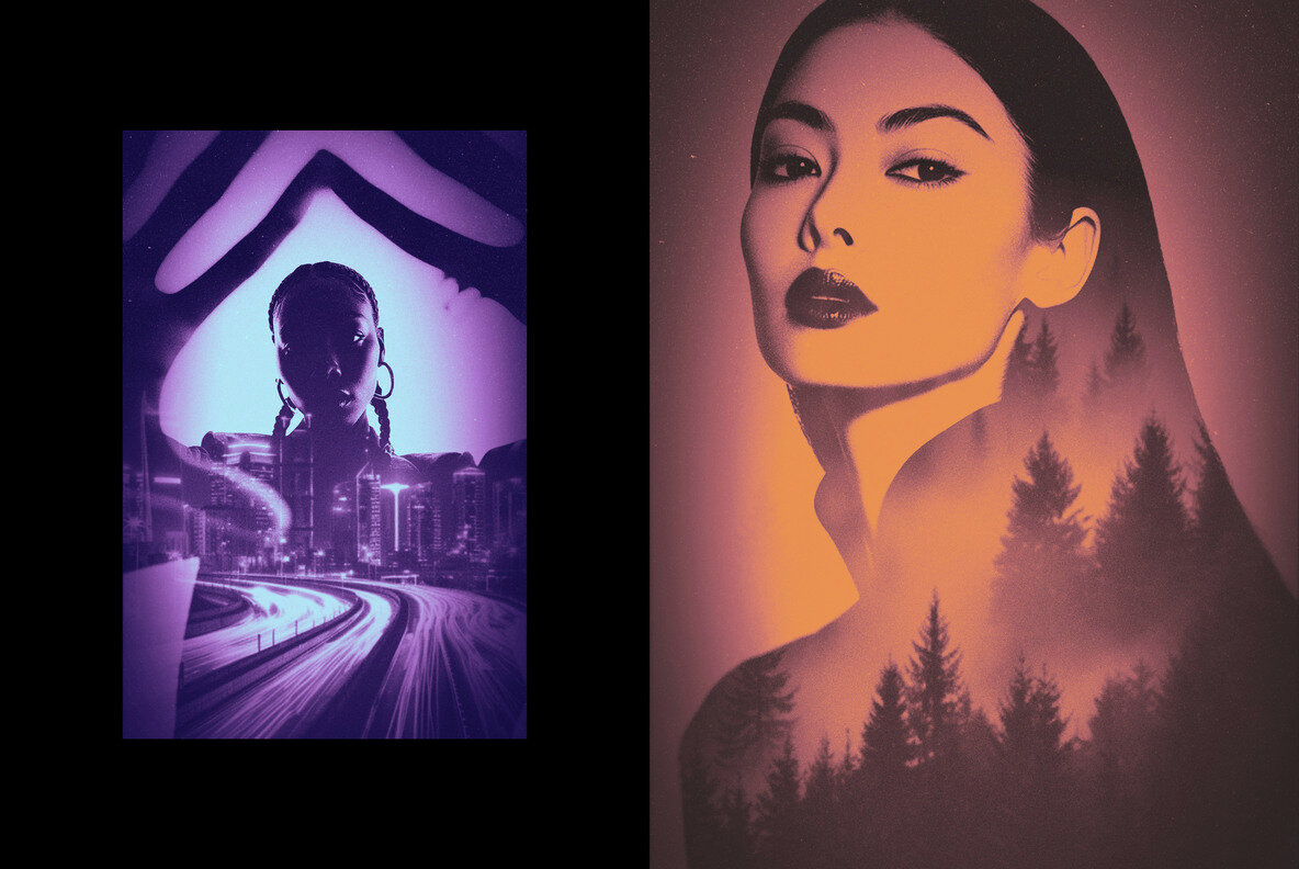 Duotone Double Exposure Effect 5