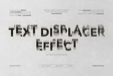 Text Displacer Effect