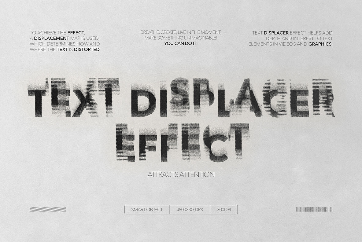 Text Displacer Effect 1