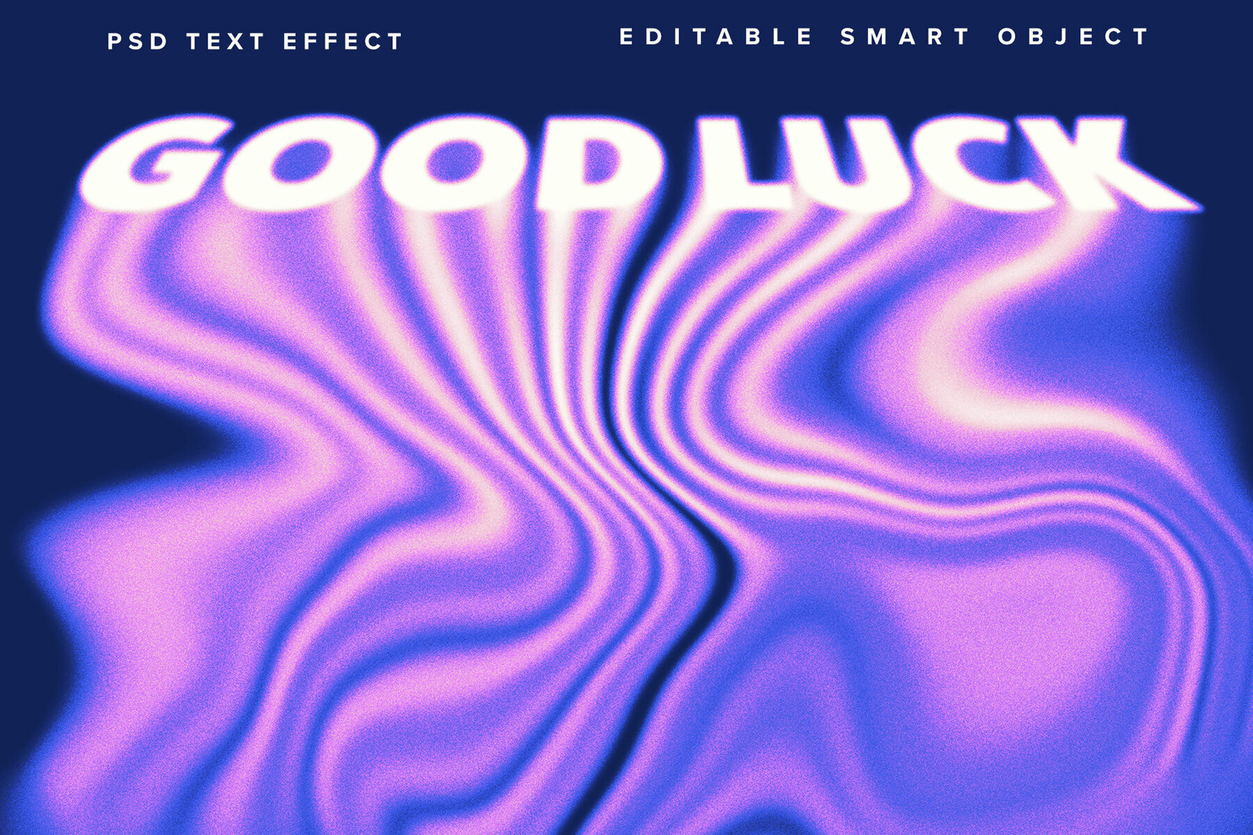 Melting Text Effect Mockup 1