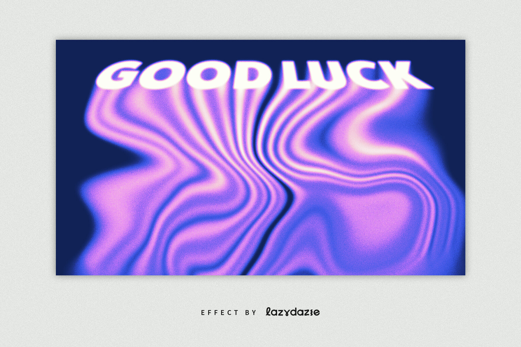 Melting Text Effect Mockup 2