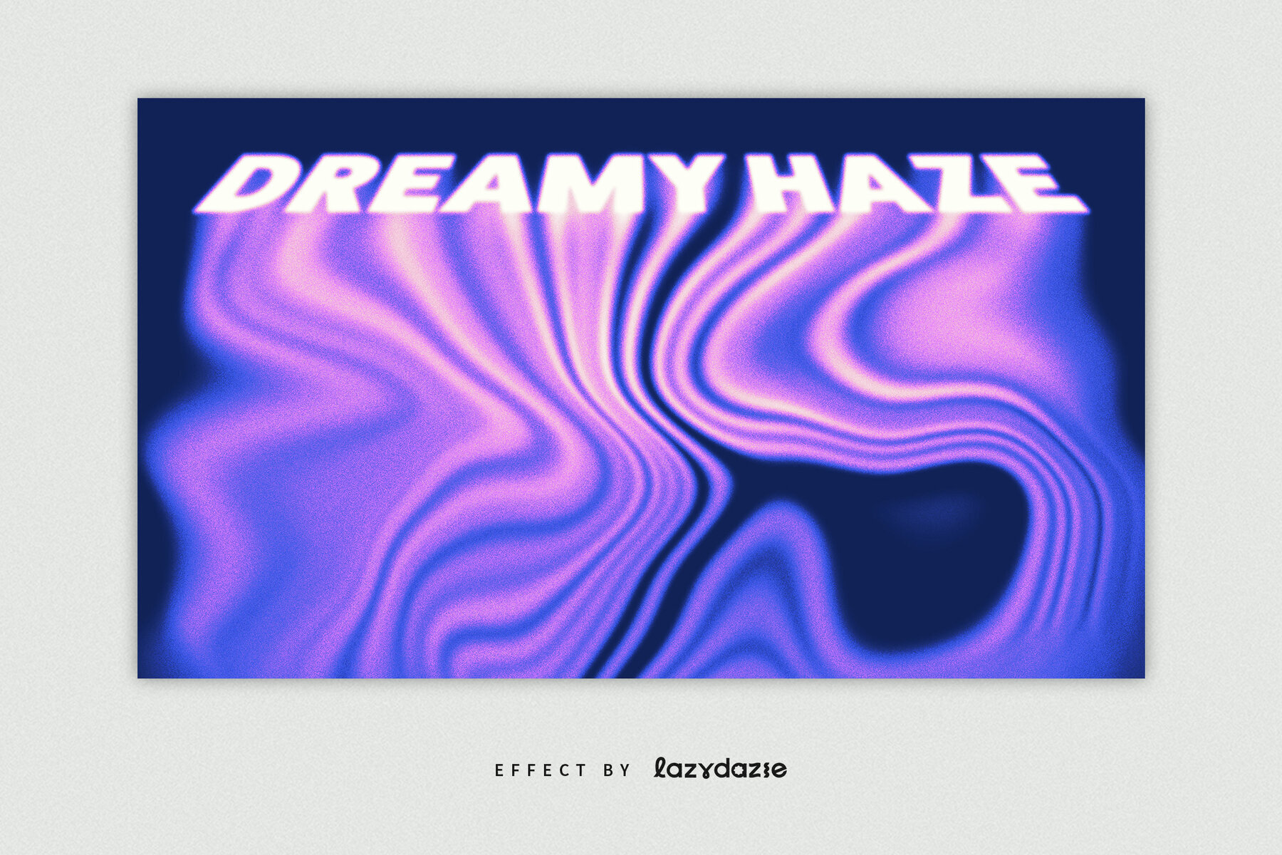 Melting Text Effect Mockup 3