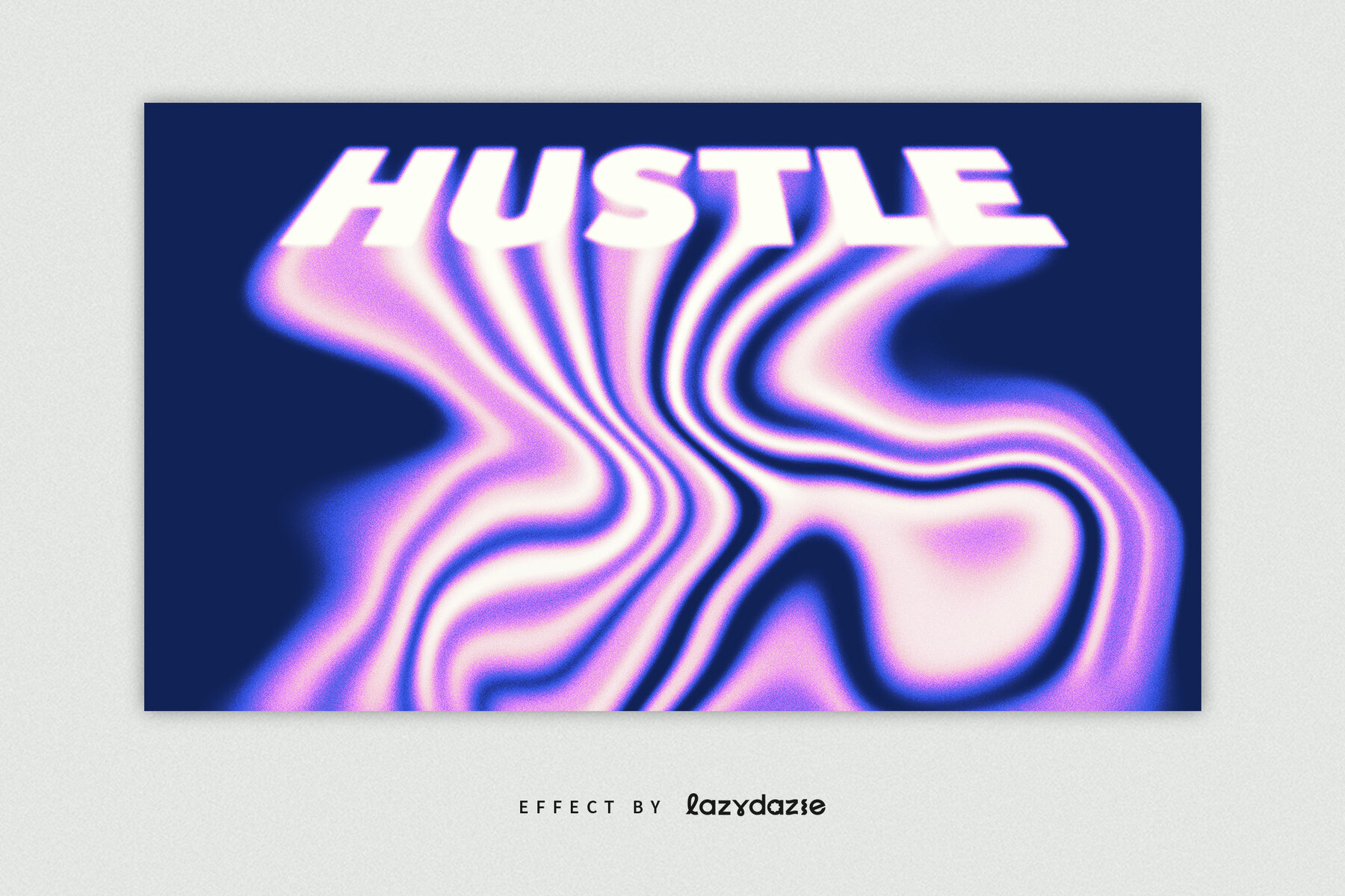 Melting Text Effect Mockup 4