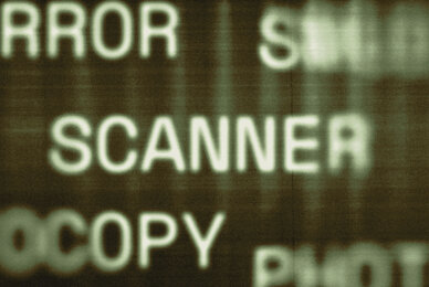 Hazy Bad Scan Text Effect Mockup