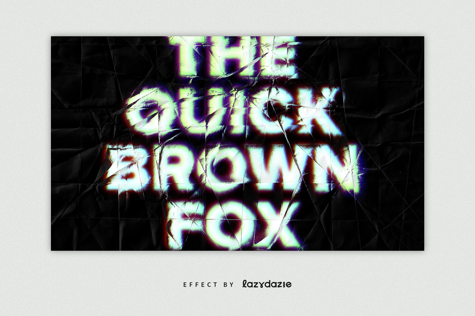 Paper Texture Text Effect Mockup 5