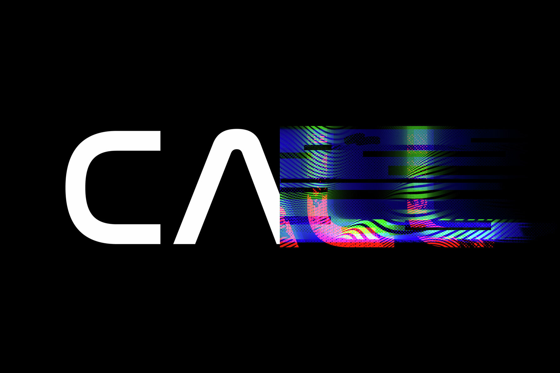 Glitch Text Effect Mockup 7