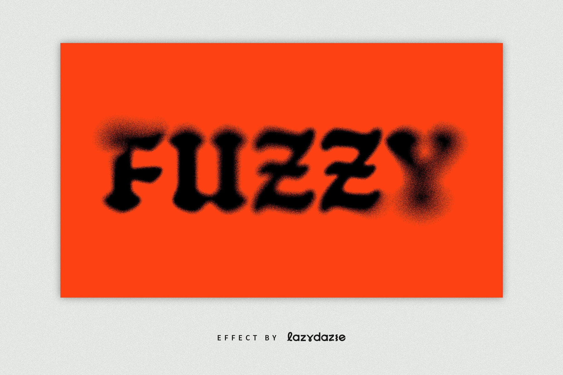 Dissolving Text Effect Mockup 3