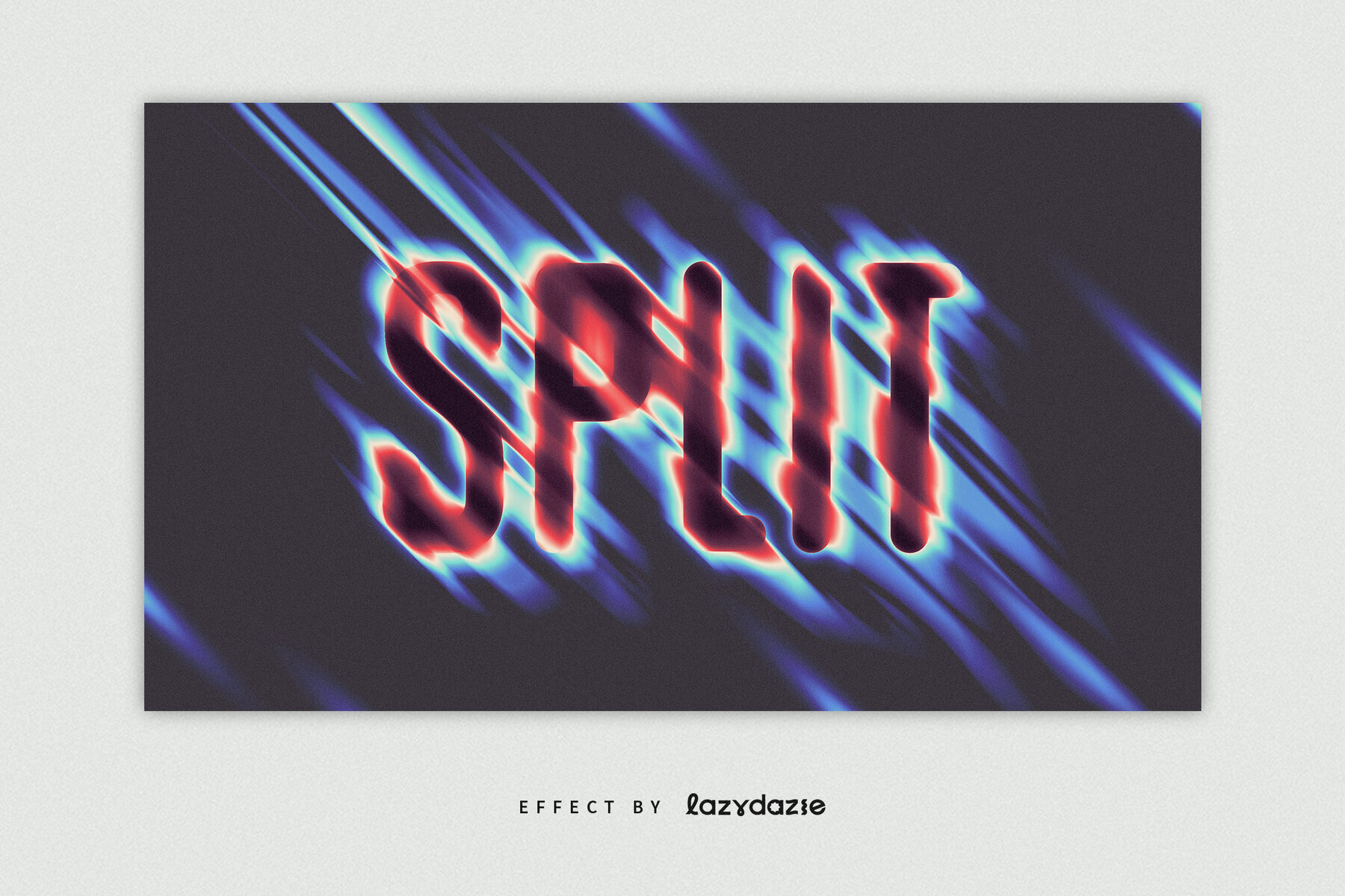 Dissolving Text Effect Mockup 3