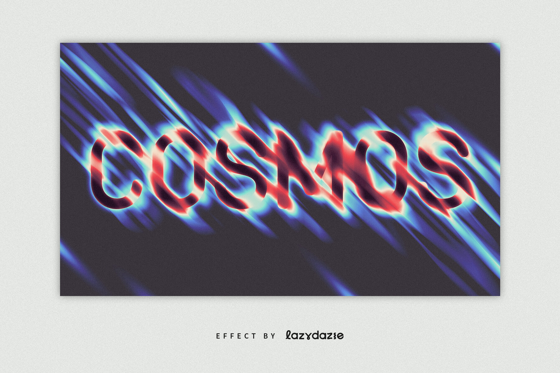 Dissolving Text Effect Mockup 4