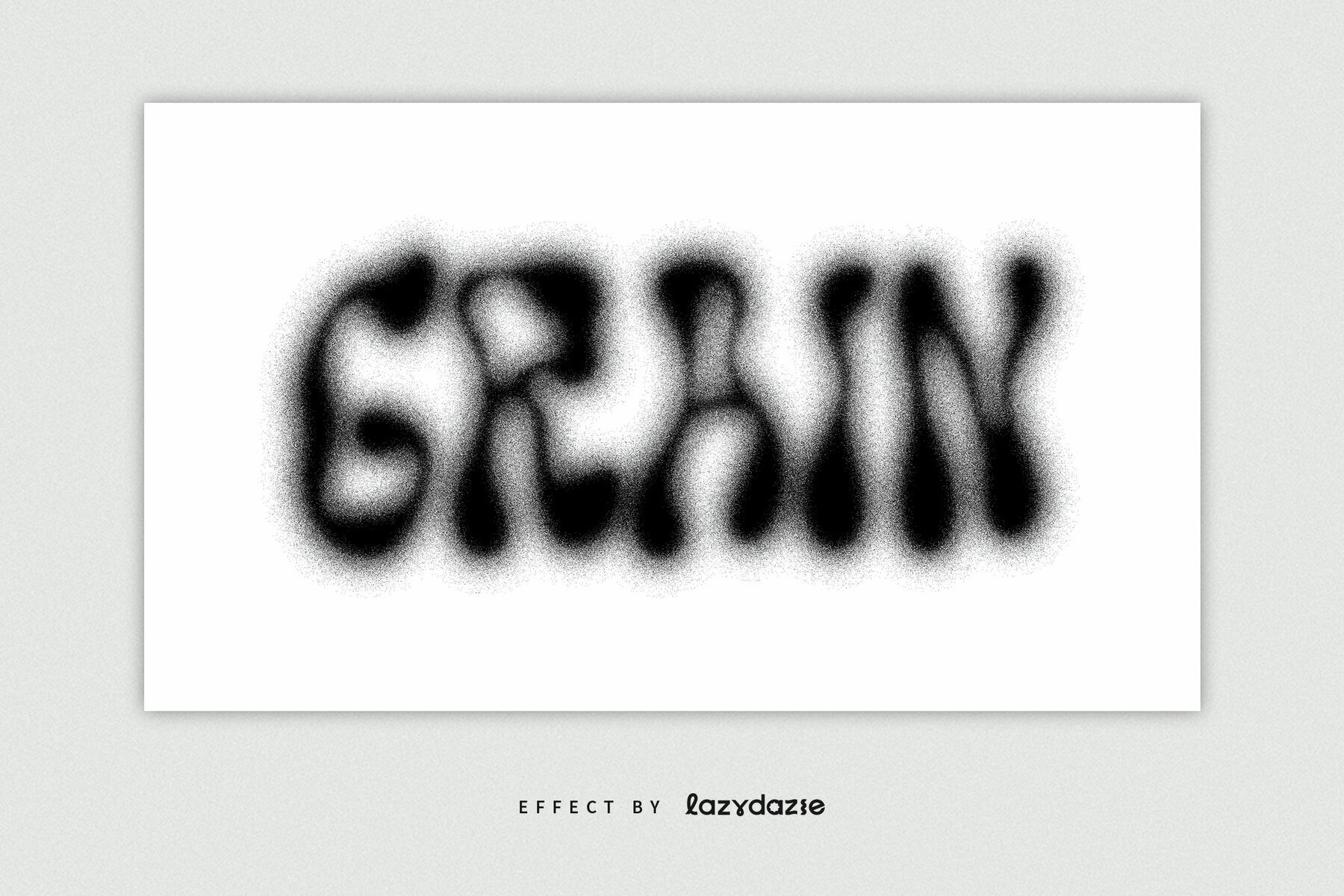 Dissolving Grain Text Effect Mockup 2