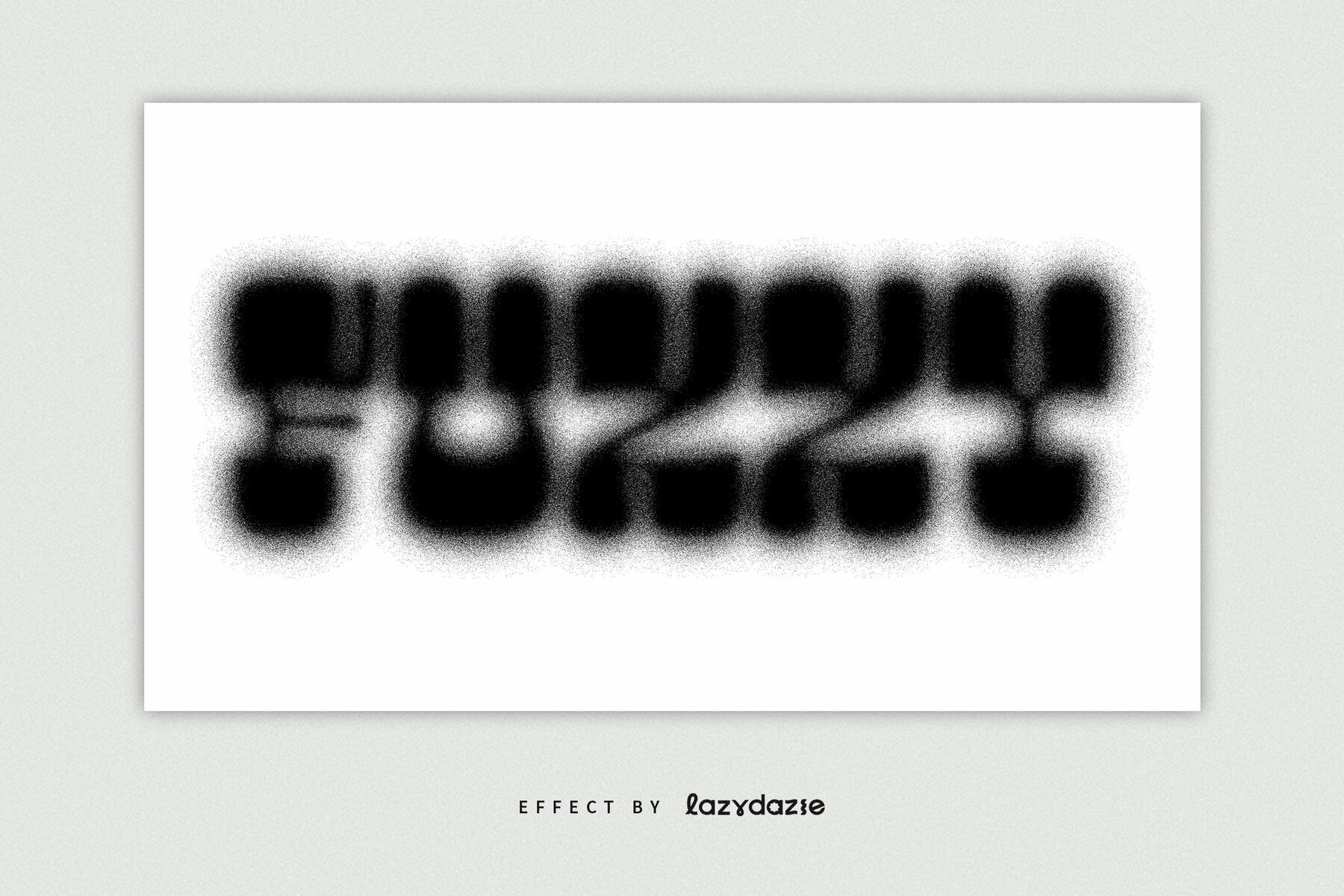 Dissolving Grain Text Effect Mockup 3