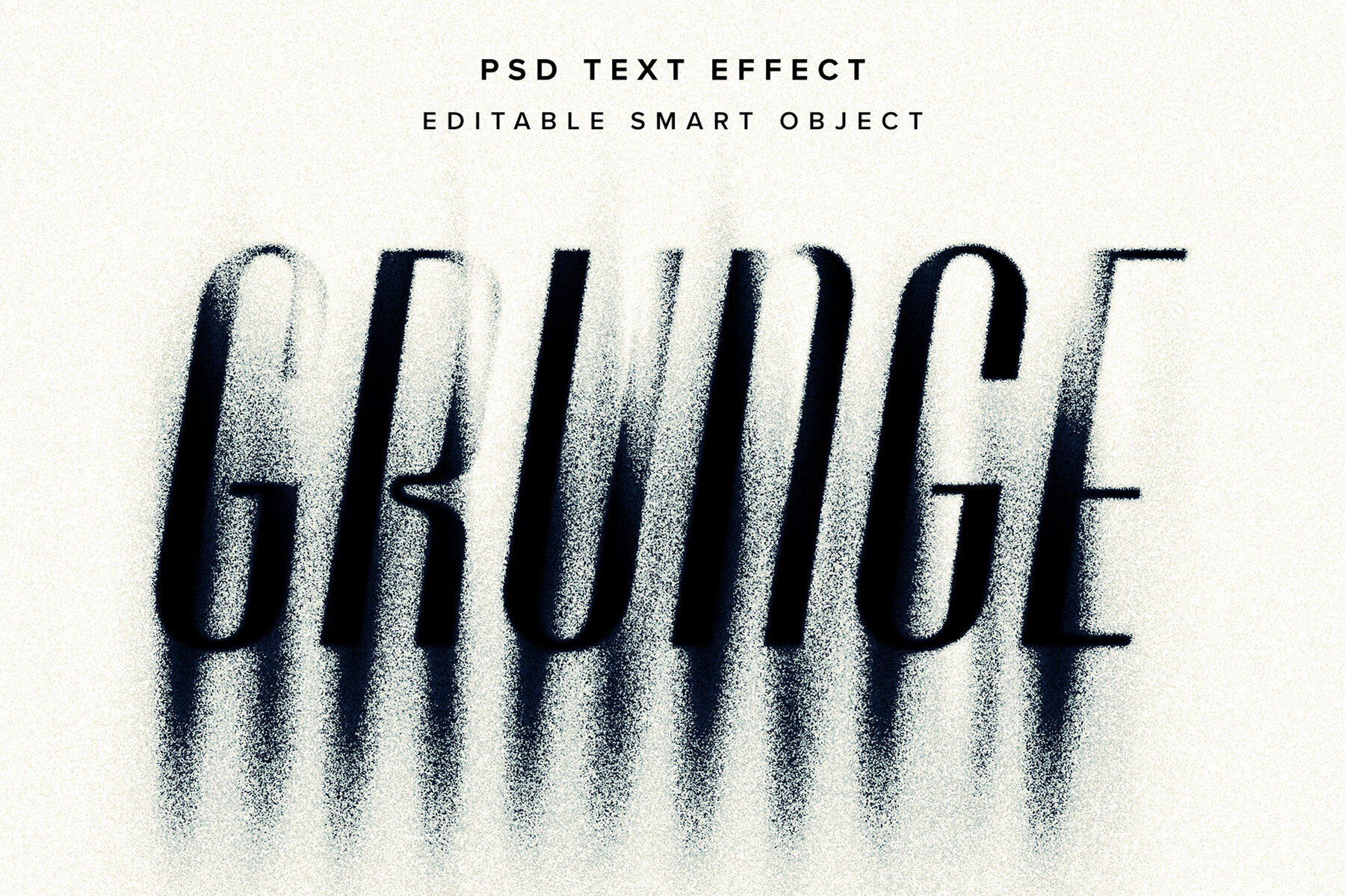 Dissolving Grain Text Effect Mockup 1