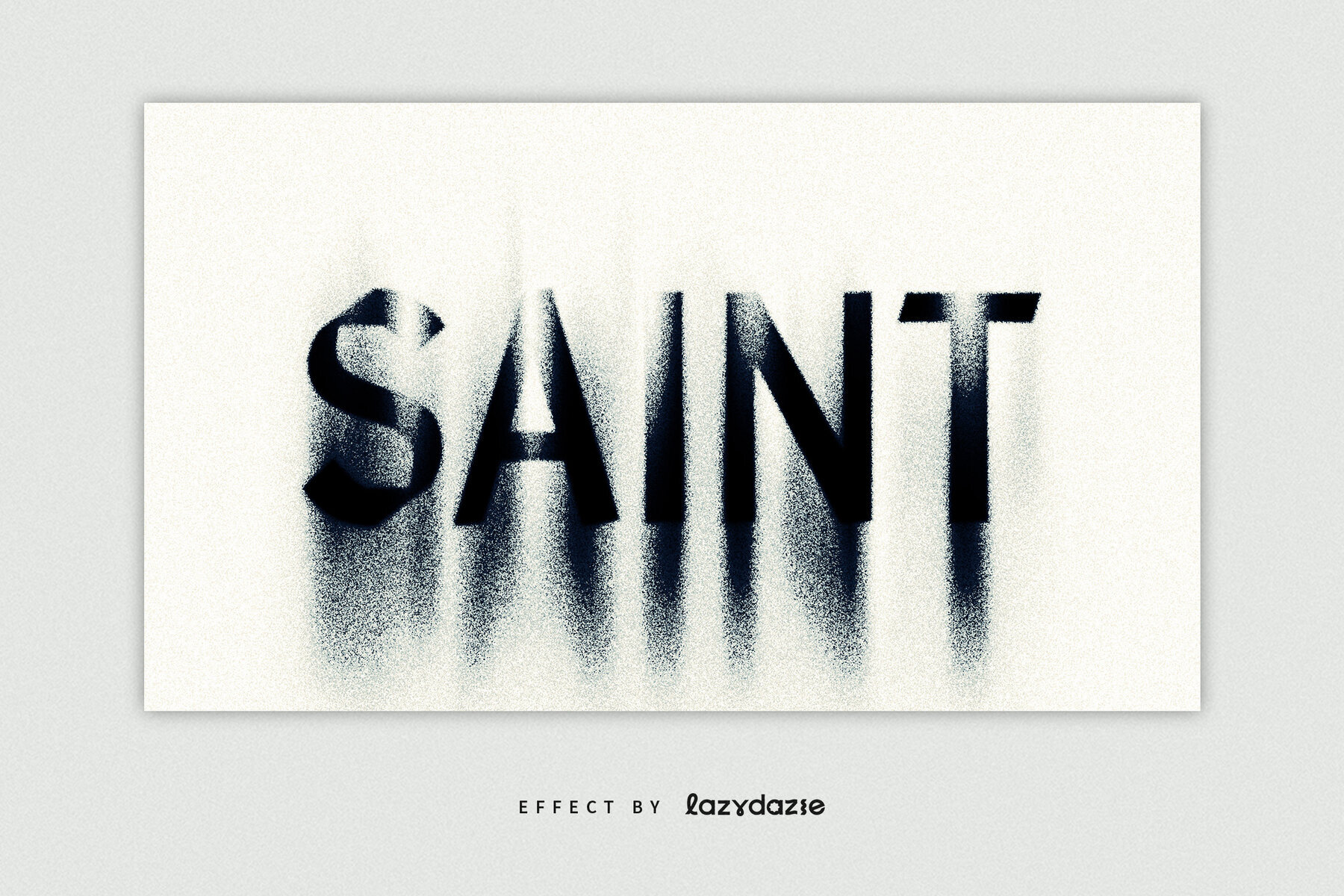 Dissolving Grain Text Effect Mockup 3