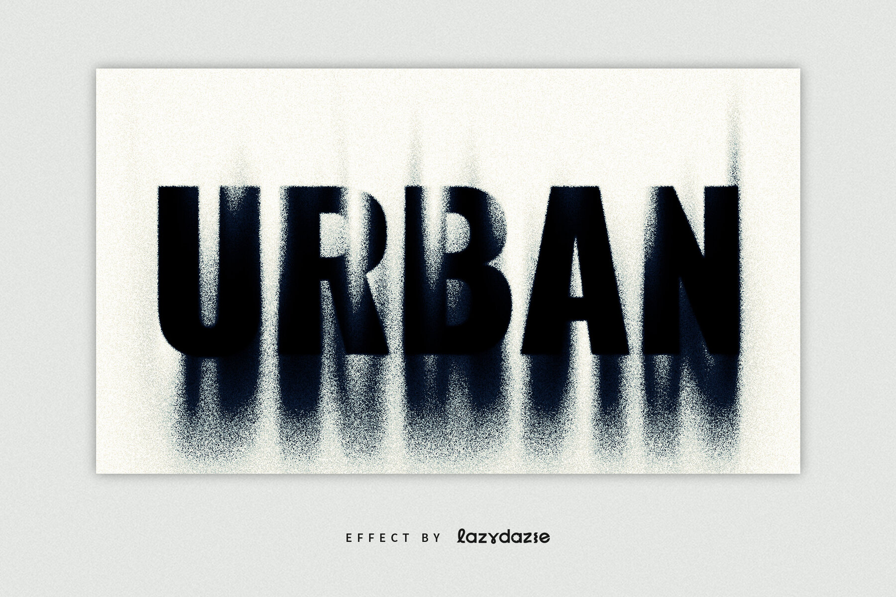 Dissolving Grain Text Effect Mockup 4