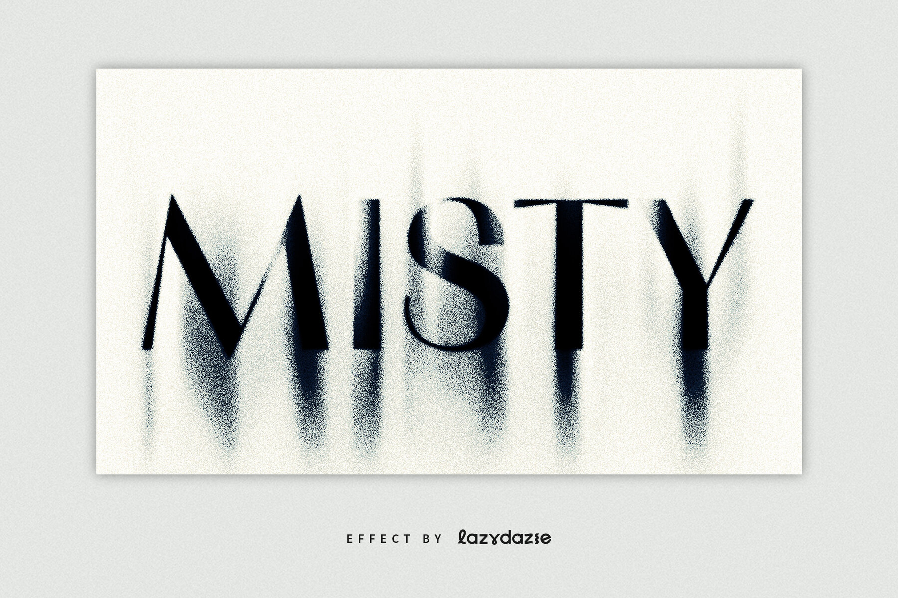 Dissolving Grain Text Effect Mockup 5