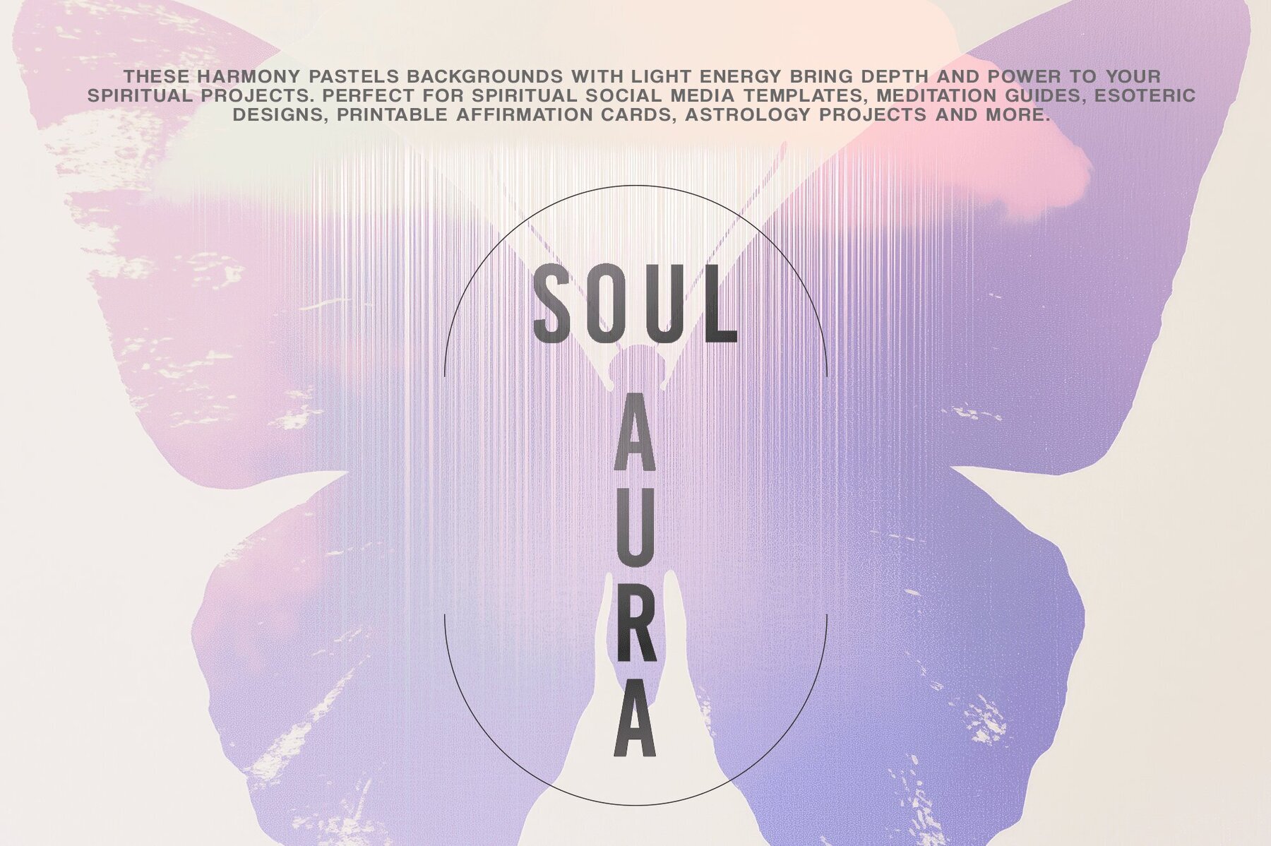 AURA   Celestial Light Language Backgrounds for Spiritual Design 2