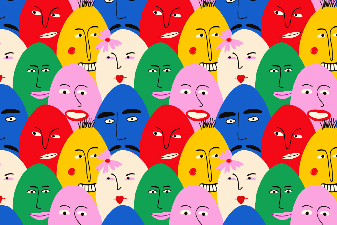 Cartoon Easter Patterns Pack 5