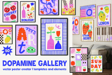 Dopamine Gallery Poster Creator