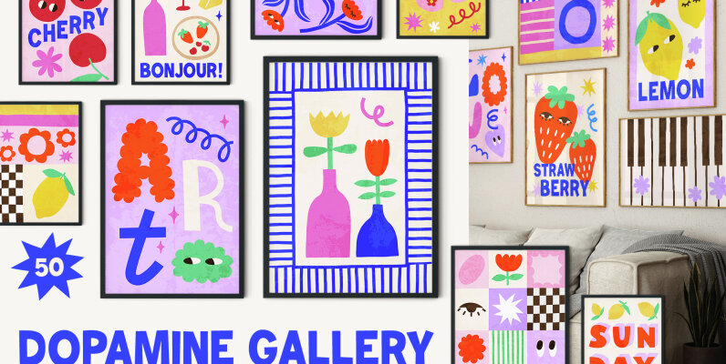 Dopamine Gallery Poster Creator