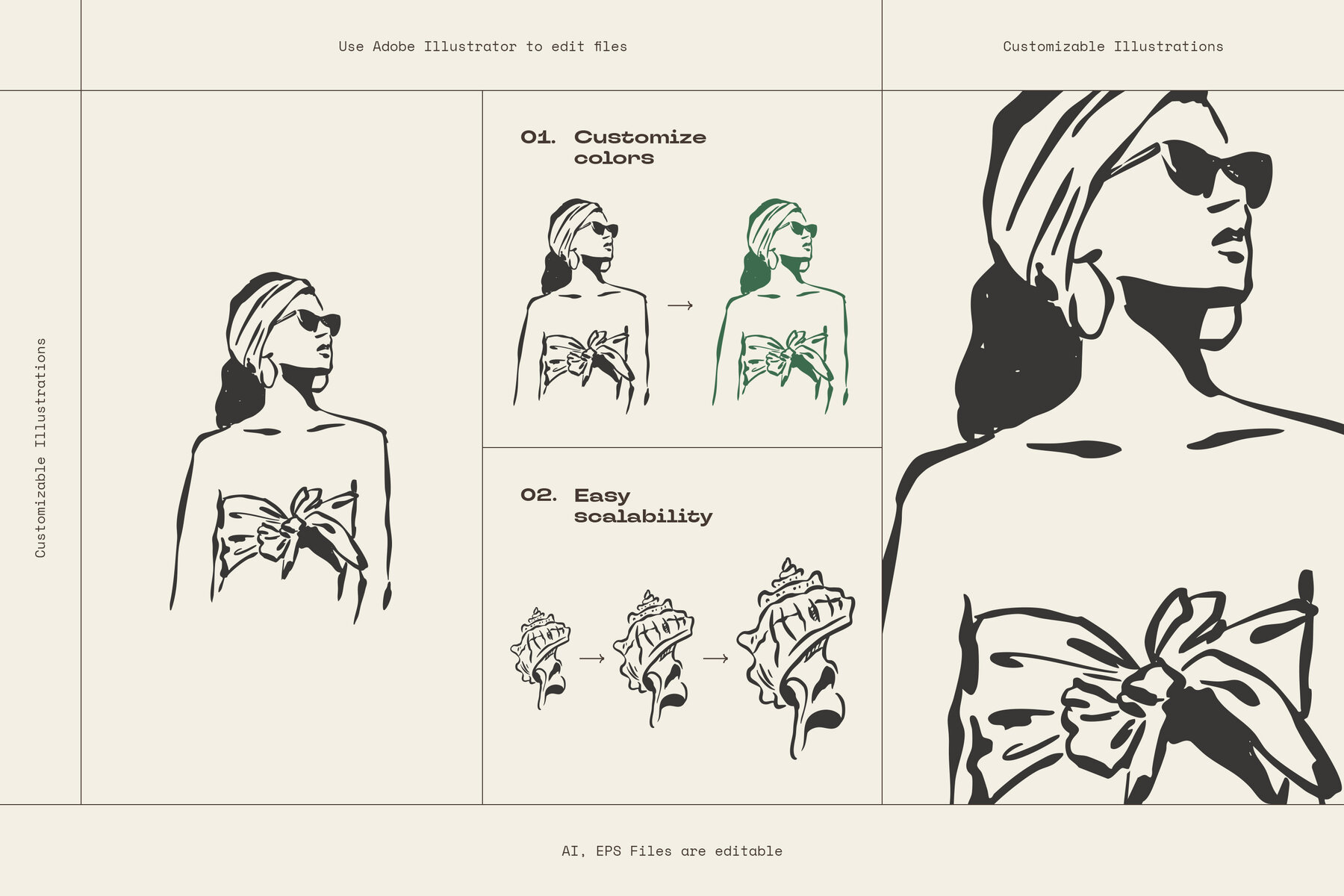 Coastal Lifestyle Illustrations 12