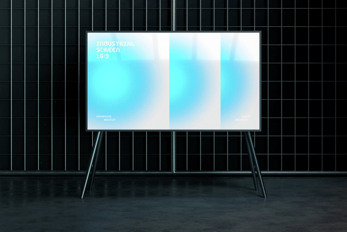Industrial Screen Mockups 3