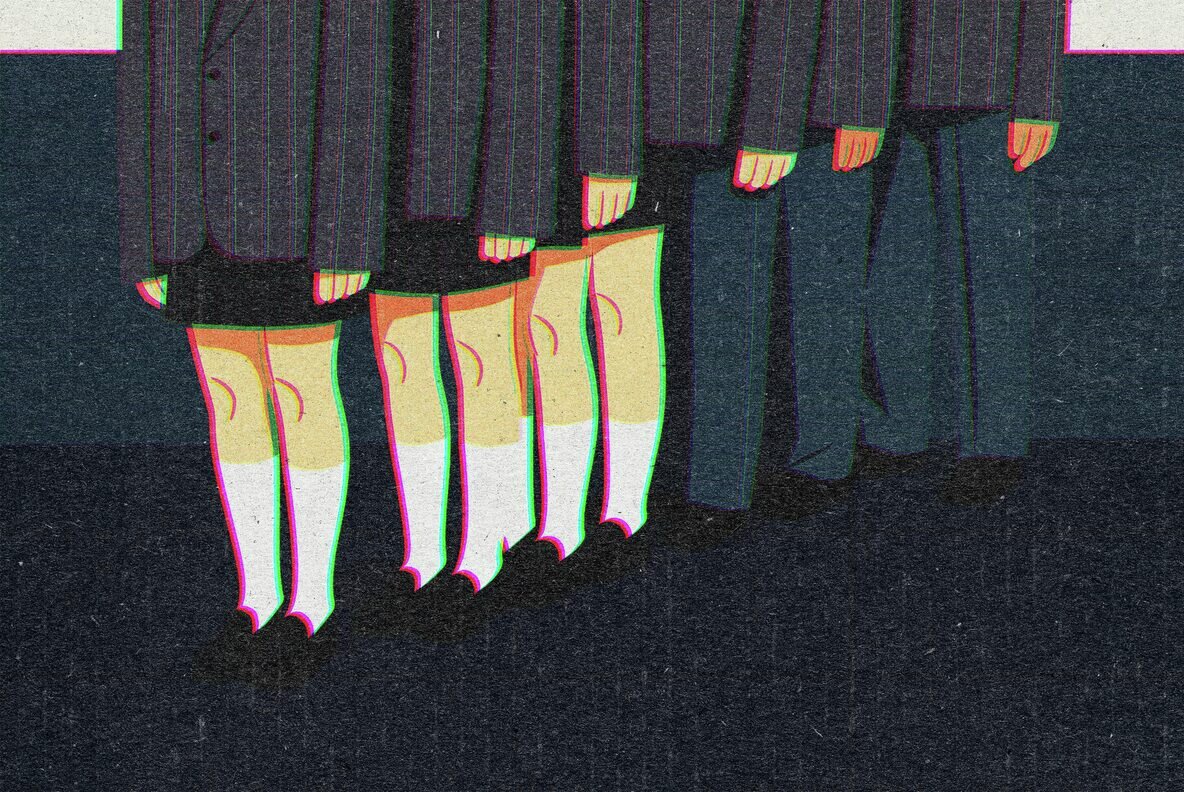 Retro Color Shifted Design Effect 6