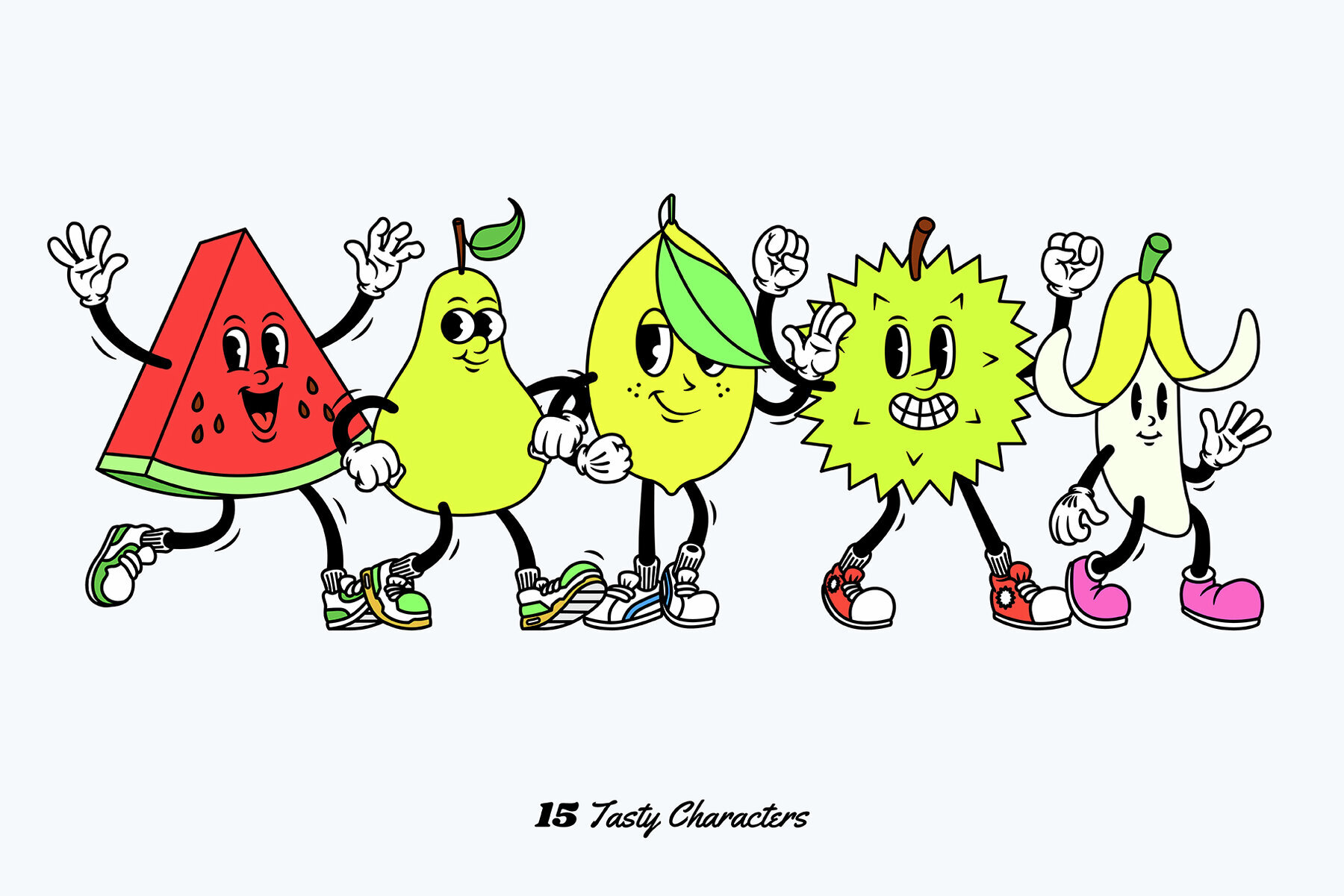 Tutti Frutti Cartoon Characters 3