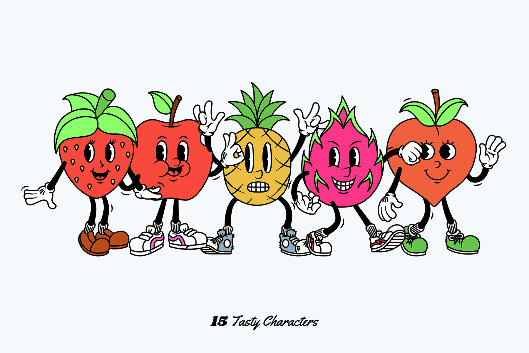 Tutti Frutti Cartoon Characters 4