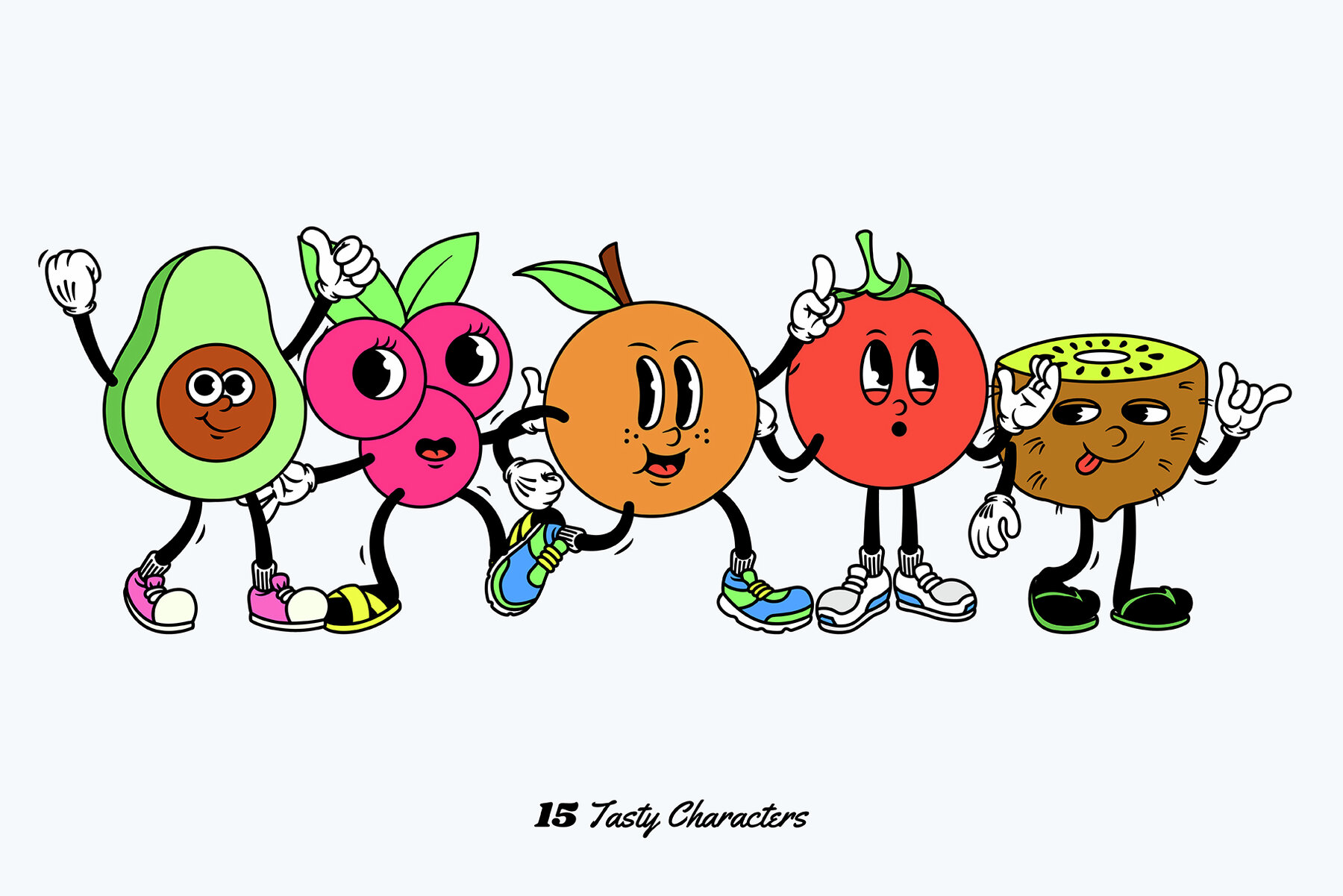 Tutti Frutti Cartoon Characters 5