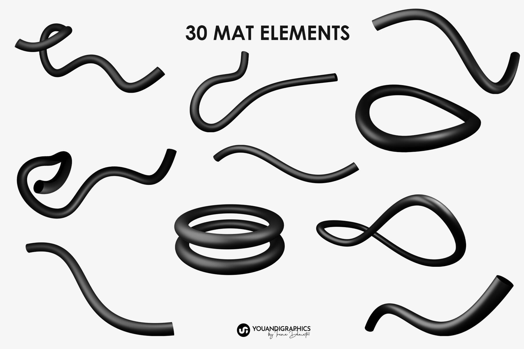 Neo Forms Abstract 3D Elements 13