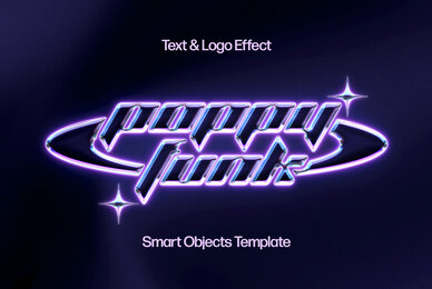 Shining Chrome Text and Logo Effect