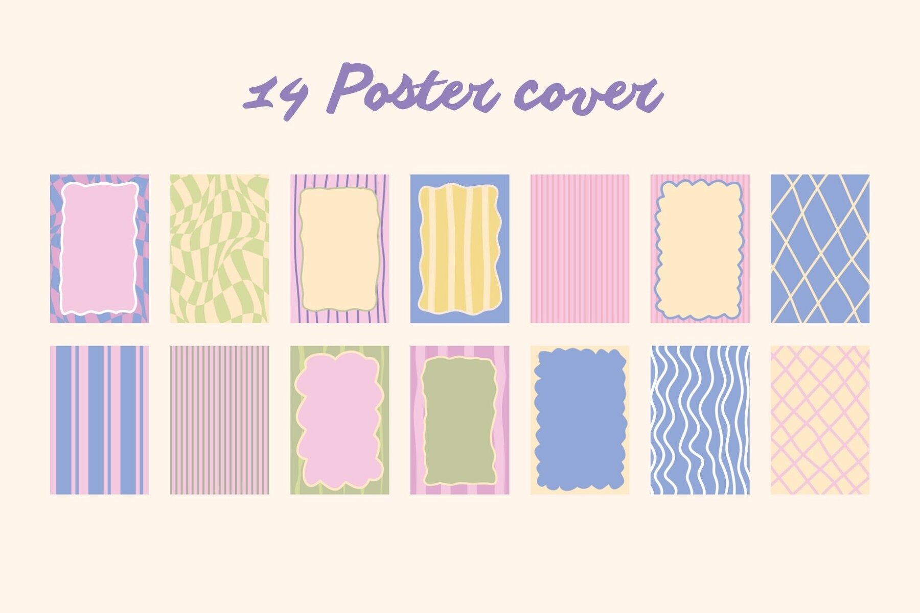 Whimsical Frames and Bows Clipart 5