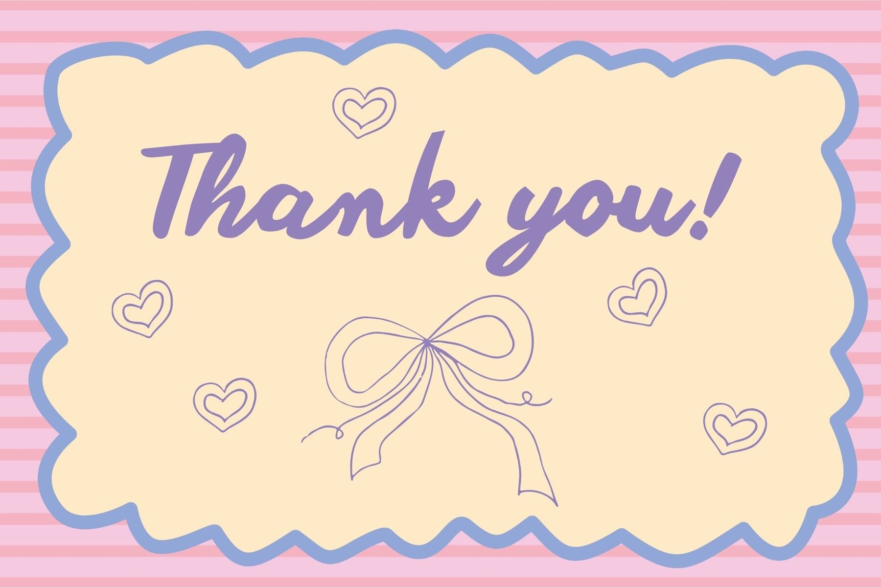 Whimsical Frames and Bows Clipart 8