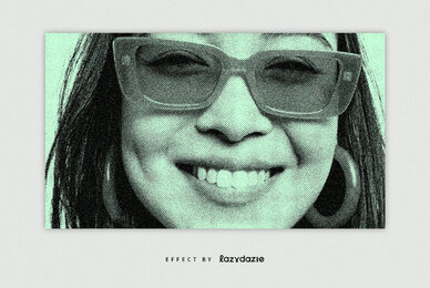 Poster Print Texture Image Effect Mockup