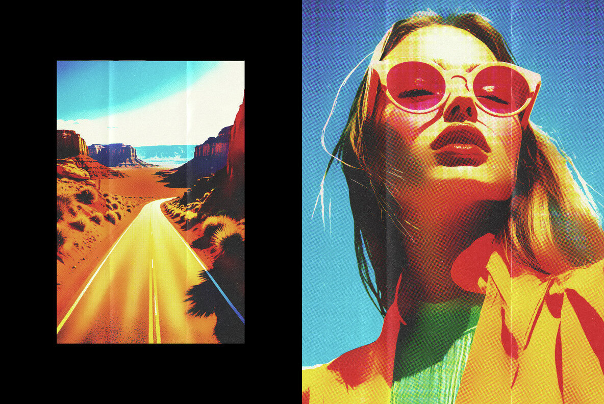 Old Postcard Photo Effect 5